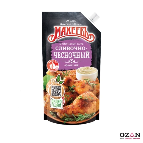 Махеевь - Maýonez "Sousy kremli-sarymsakly" 200 gr