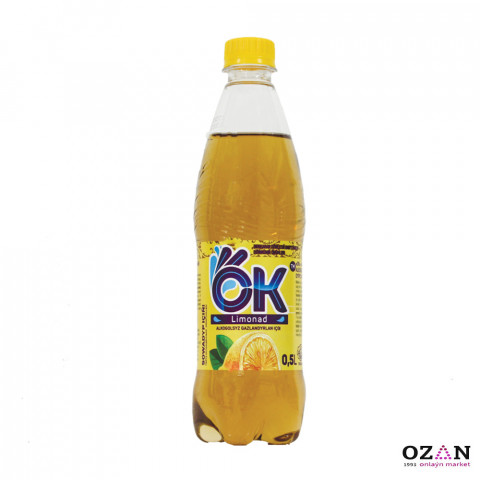 OK - Gazlandyrylan icgi Limonad 0.5 lt