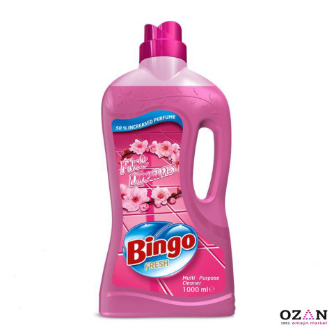 "Bingo" Fresh средство для мытья полов Pink Dreams 1000 мл