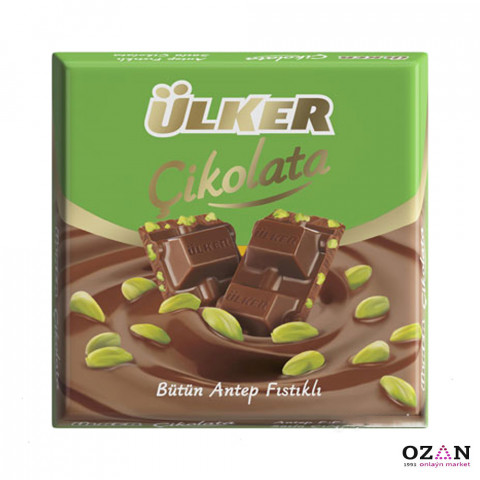 Ülker "Çikolata" - Bütin pisseli süýtli şokolad 65 gr