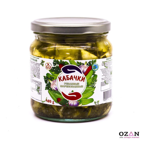 "Şan Wekil" Dogralyp, marinadlanan gabaklar (kabaçki) 480 gr