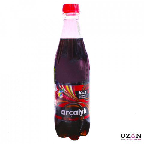 "Arçalyk" gazlandyrylan içgi Cola 0.5 lt