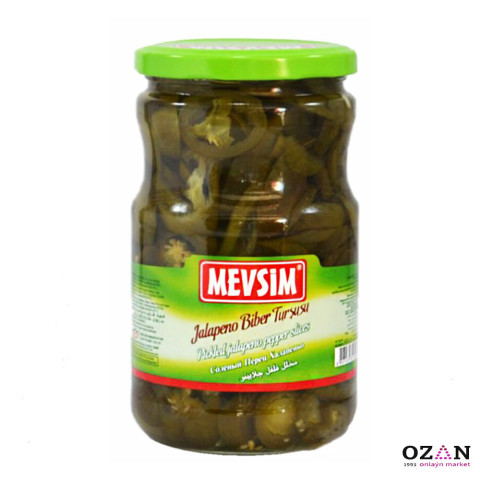 "Mevsim" duzly burç Halapeno ýapmasy, 720 gr