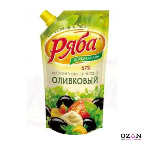 Ряба - Maýonez Zeýtunly 67%, 200 gr